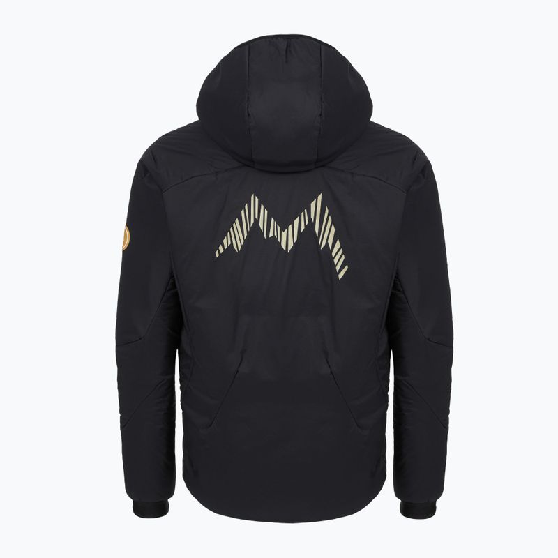 Kurtka narciarska męska Descente Light Insulation Hoodie dark grak 2