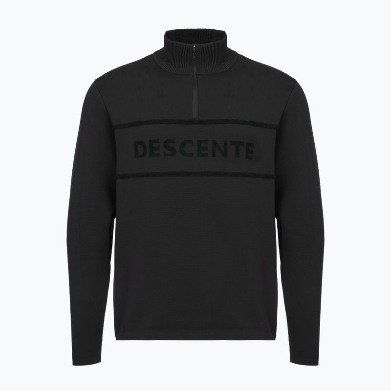 Sweter Descente Half Zip Logo black