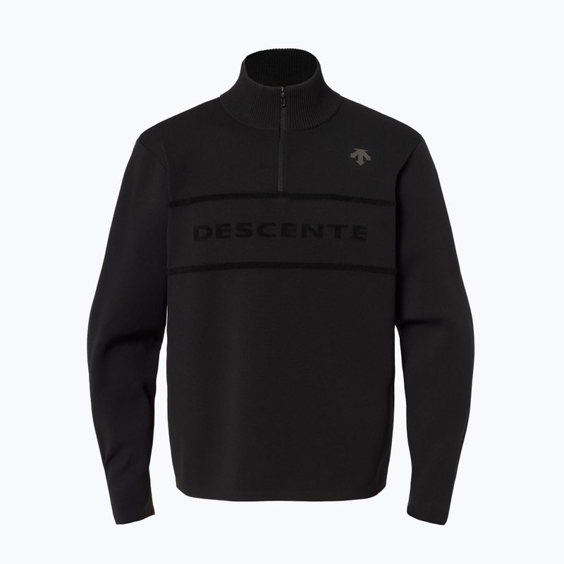 Sweter Descente Half Zip Logo black
