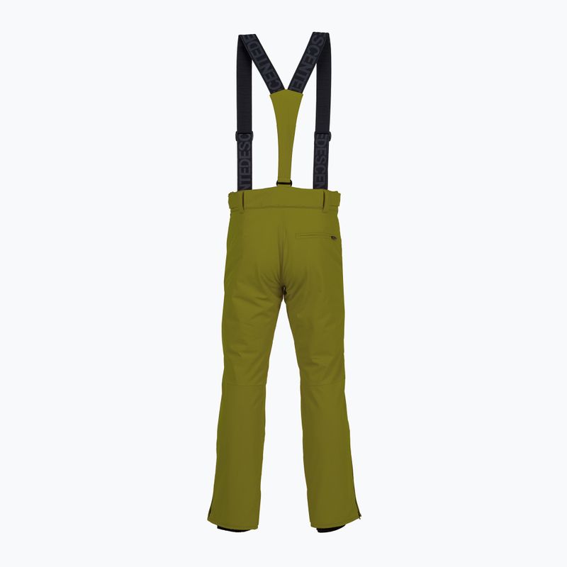 Spodnie narciarskie męskie Descente Roscoe olive green 2