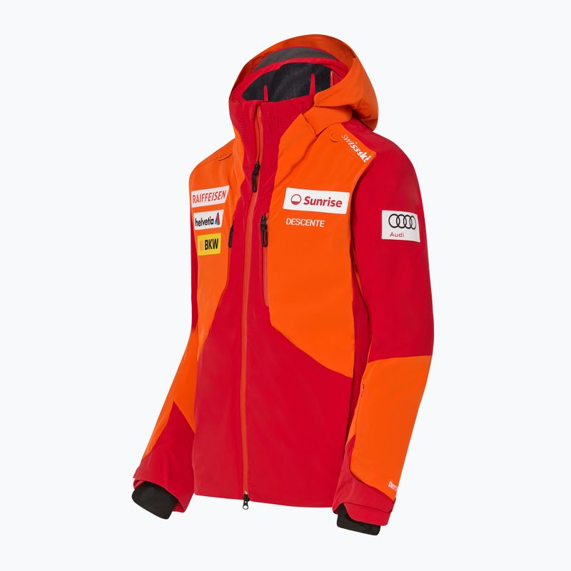 Kurtka narciarska męska Descente Swiss mandarin orange 7