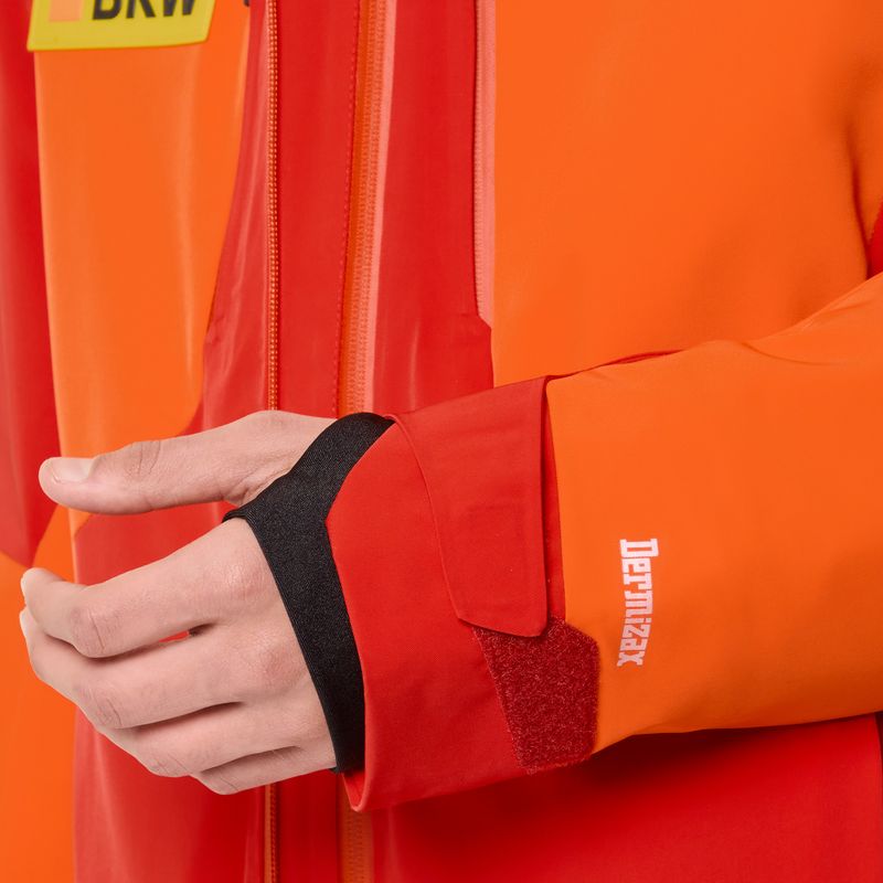 Kurtka narciarska męska Descente Swiss mandarin orange 11