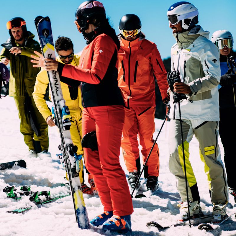 Spodnie narciarskie damskie Descente Jacey super white 6