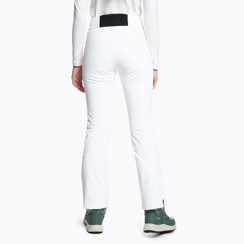 Spodnie narciarskie damskie Descente Jacey super white 2
