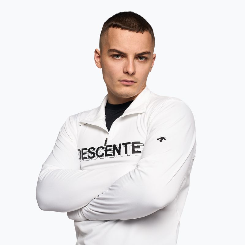 Bluza narciarska męska Descente Archer 14 super white 3