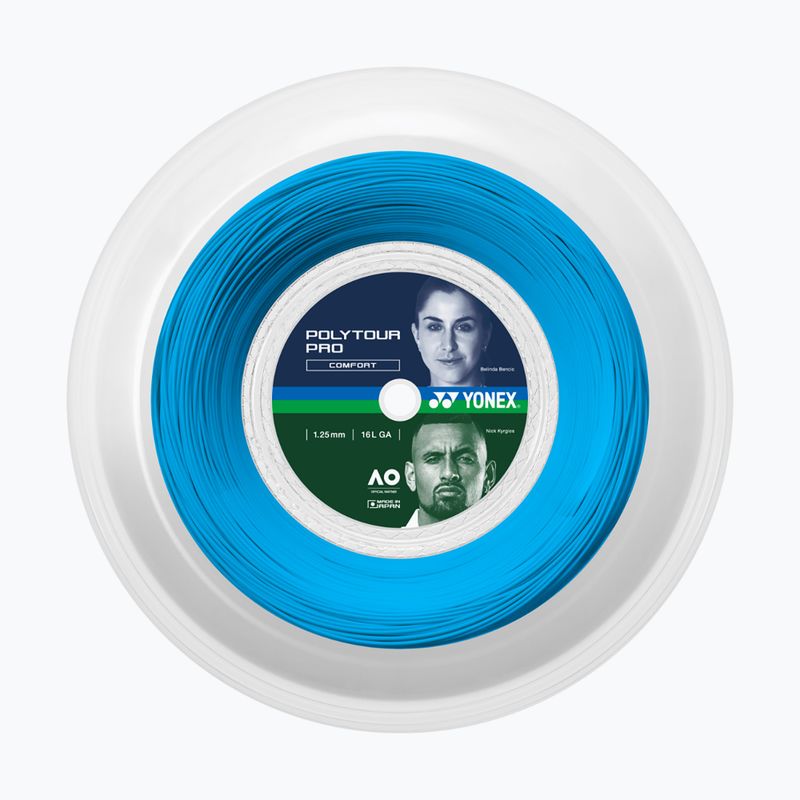 Naciąg tenisowy YONEX Poly Tour Pro 125 Set 12 m blue 2