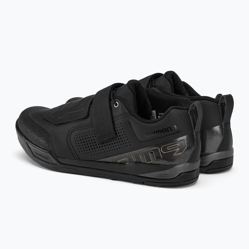 Buty rowerowe MTB męskie Shimano SH-AM903 black 3