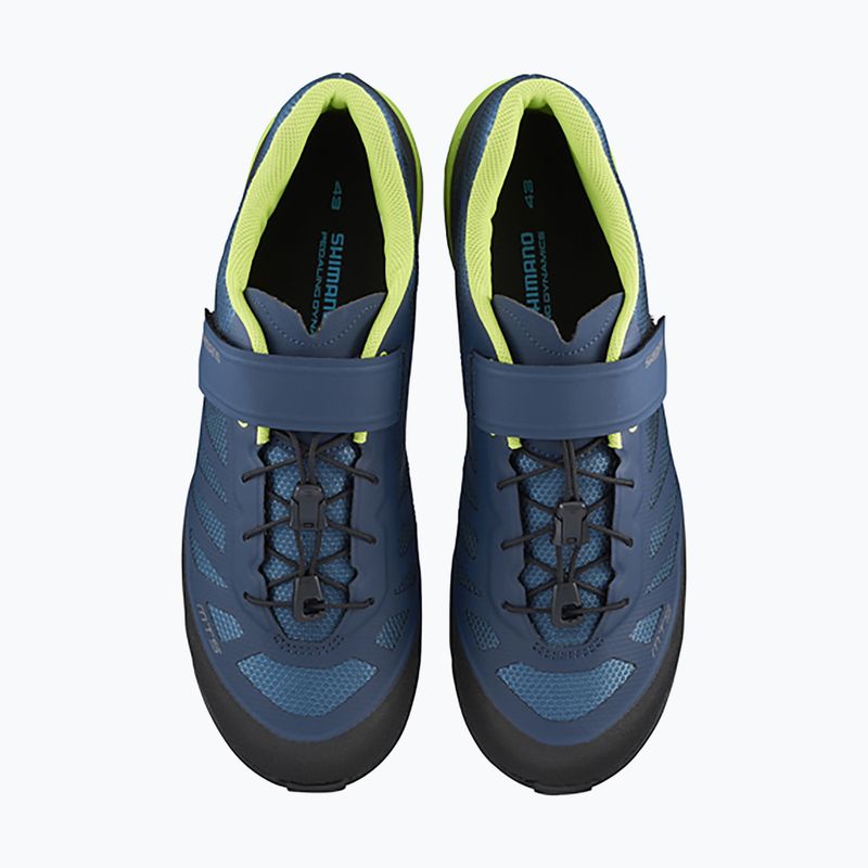 Buty rowerowe MTB męskie Shimano SH-MT502 navy 2