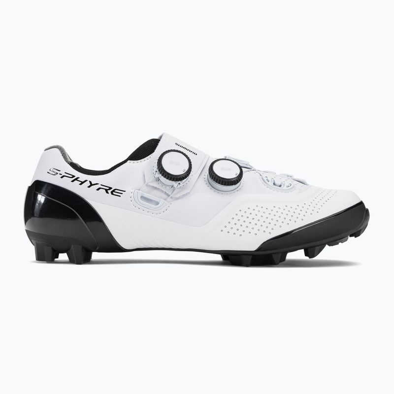 Buty rowerowe MTB męskie Shimano SH-XC902 white 2