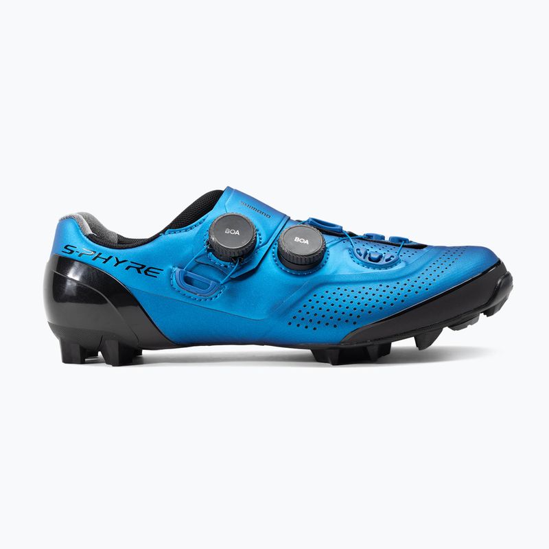 Buty rowerowe MTB męskie Shimano SH-XC902 blue 2