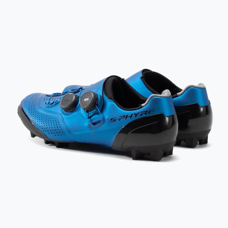 Buty rowerowe MTB męskie Shimano SH-XC902 blue 3