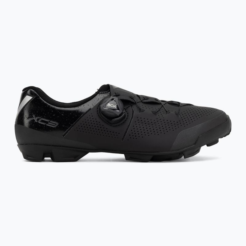Buty rowerowe MTB męskie Shimano SH-XC302 black 2