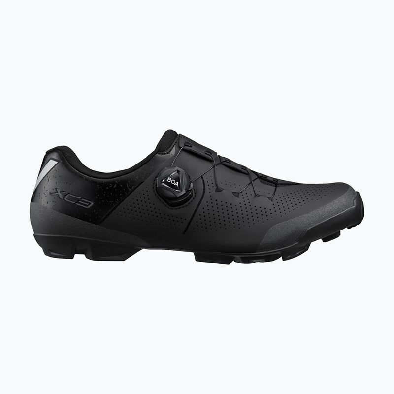 Buty rowerowe MTB męskie Shimano SH-XC302 black 8