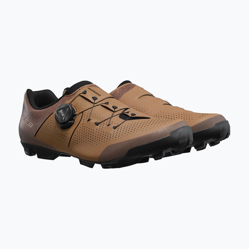 Buty rowerowe MTB męskie Shimano SH-XC302 brown 10