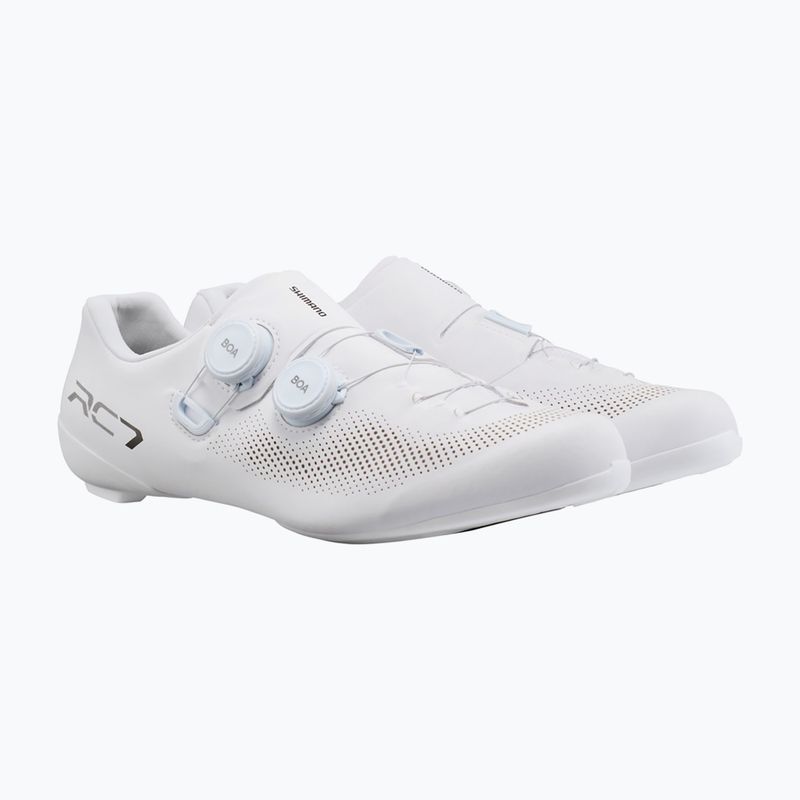 Buty szosowe męskie Shimano SH-RC703 white 3