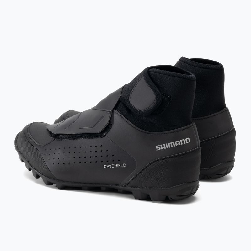 Buty rowerowe MTB męskie Shimano SH-MW501 black 3