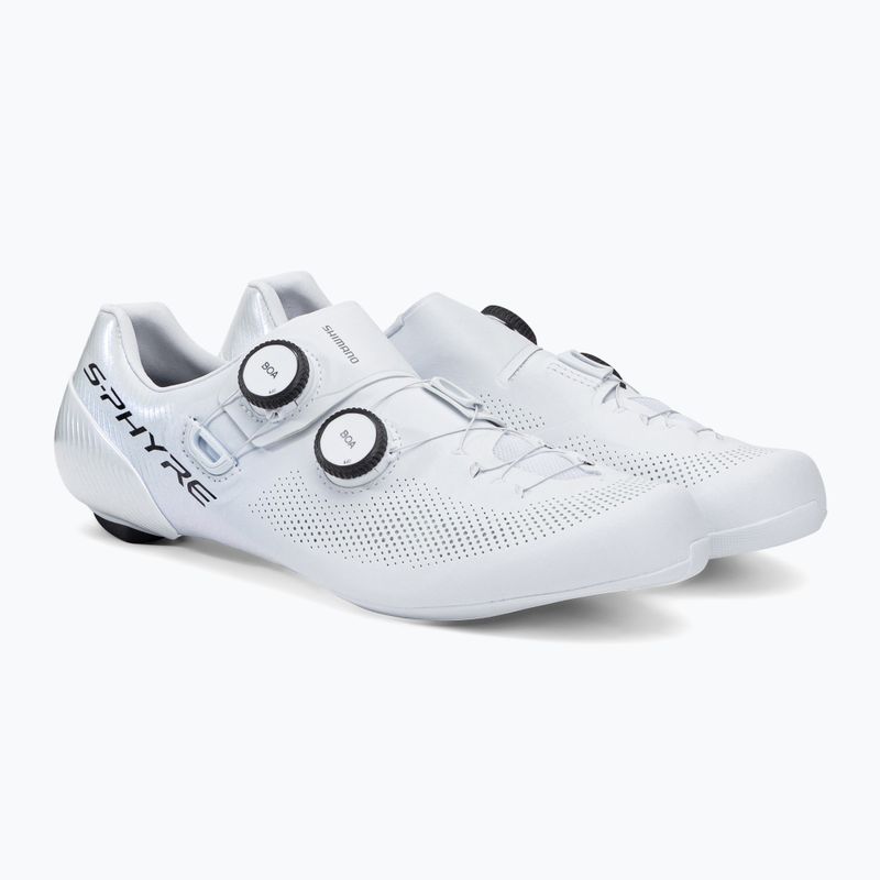 Buty szosowe męskie Shimano SH-RC903 white 4