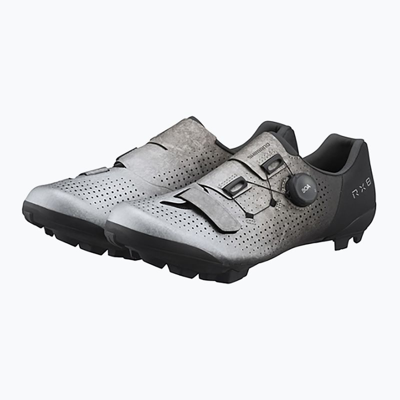 Buty gravelowe męskie Shimano SH-RX801 silver 2