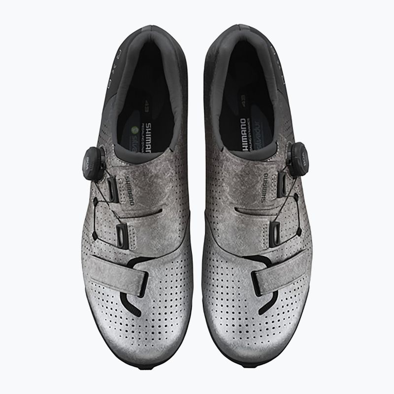 Buty gravelowe męskie Shimano SH-RX801 silver 3