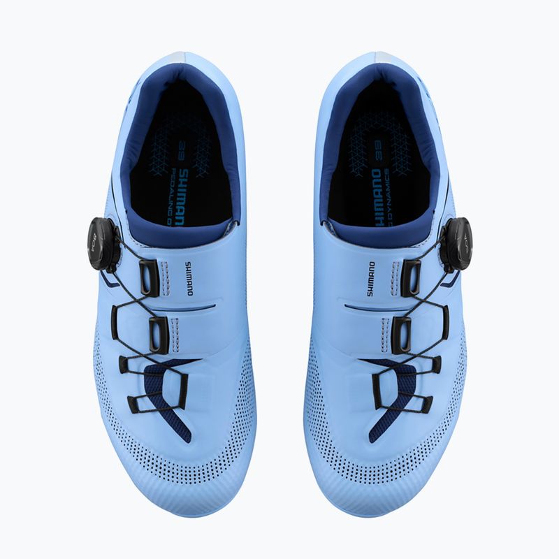 Buty szosowe damskie Shimano SH-RC503W airy blue 4