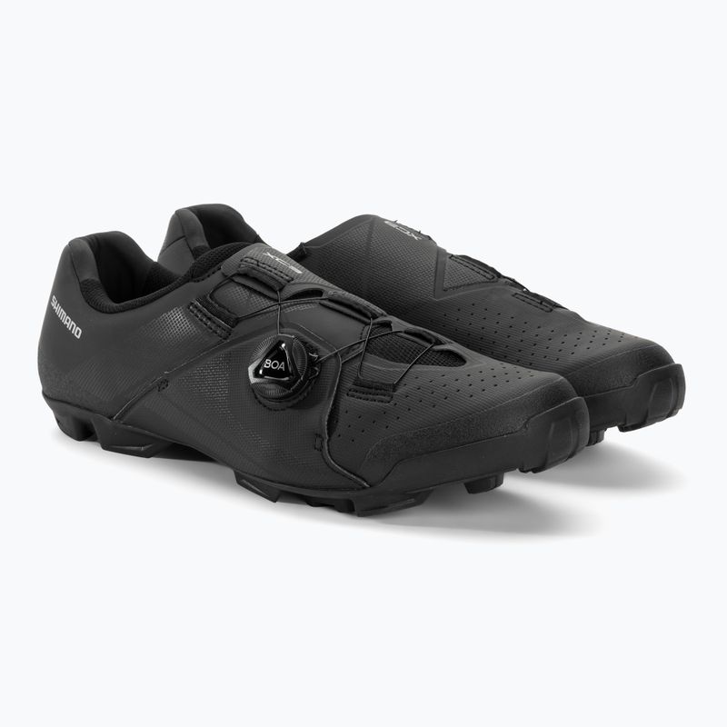 Buty rowerowe MTB męskie Shimano SH-XC300 black 4