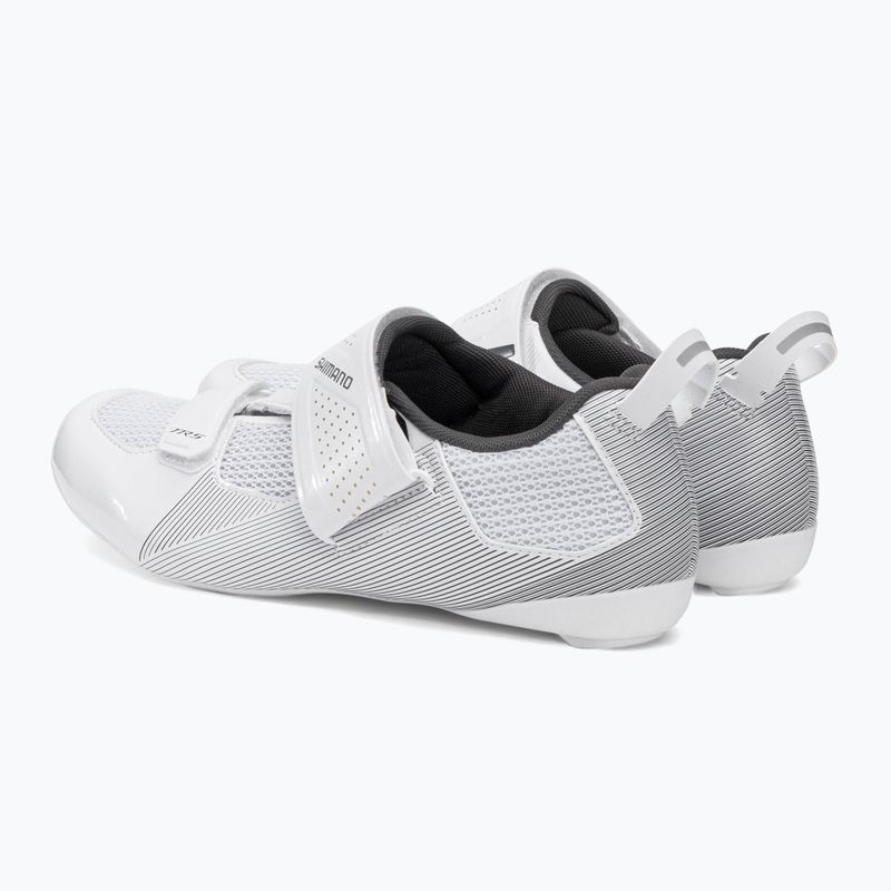 Buty szosowe męskie Shimano SH-TR501 white 3