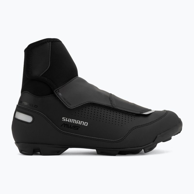 Buty rowerowe MTB męskie Shimano SH-MW502 Wide black 2