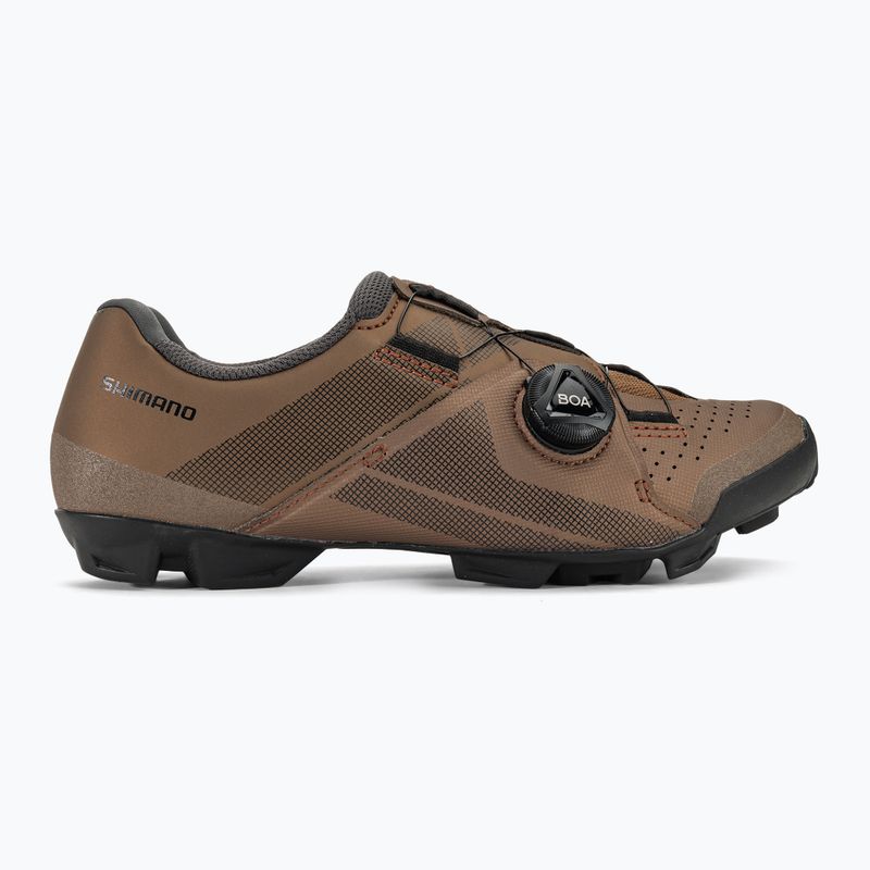 Buty rowerowe MTB damskie Shimano SH-XC300W bronze 2