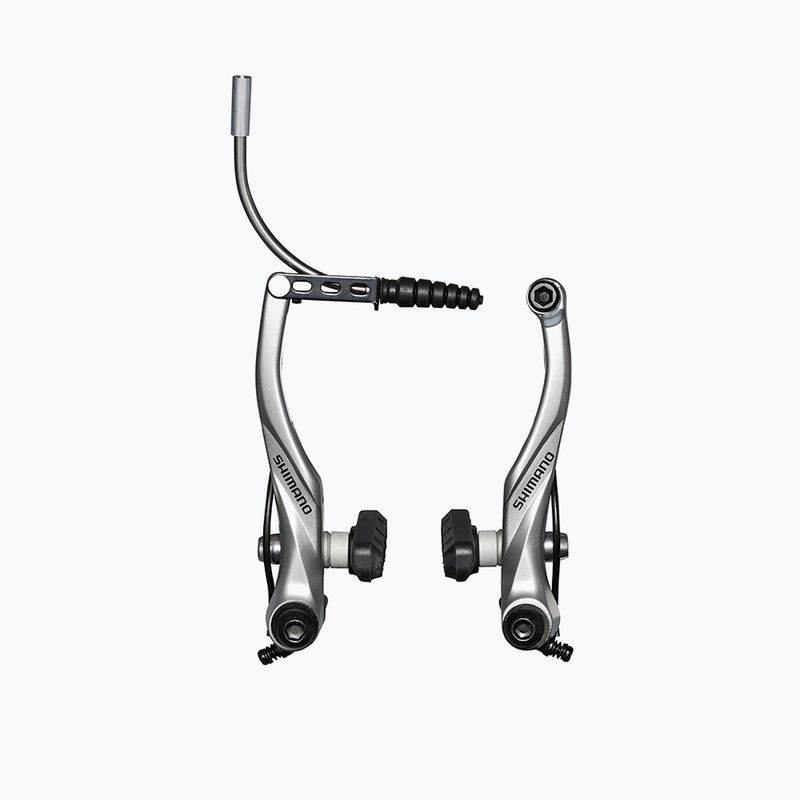 Hamulec rowerowy przedni Shimano BR-T4000 S65T V-Brake silver 4