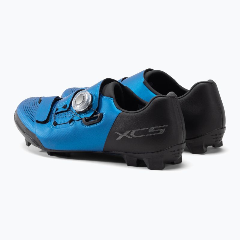 Buty rowerowe MTB męskie Shimano SH-XC502 blue 3