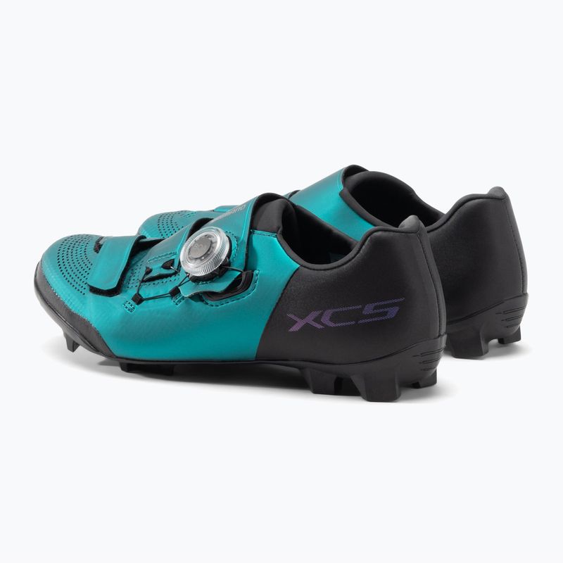 Buty rowerowe MTB damskie Shimano SH-XC502W sea green 3