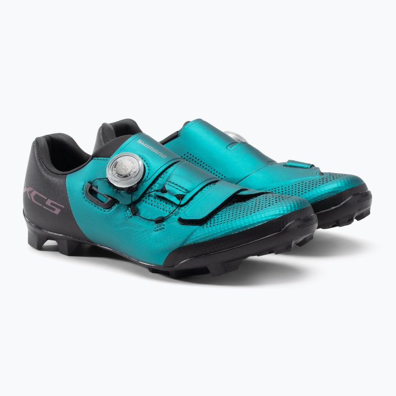 Buty rowerowe MTB damskie Shimano SH-XC502W sea green 5