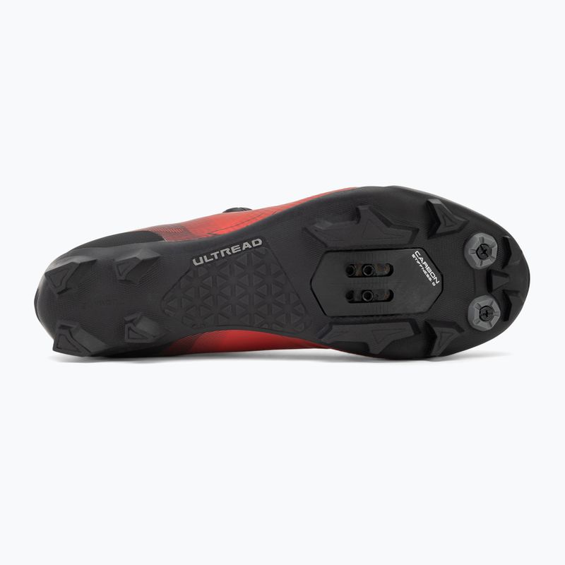 Buty rowerowe MTB męskie Shimano SH-XC702 red 4