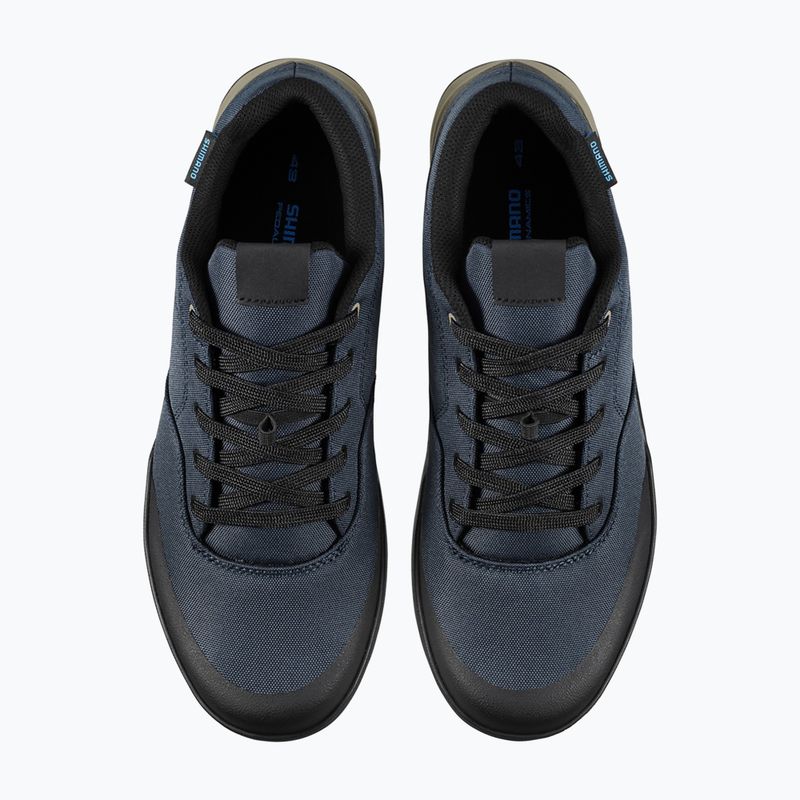 Buty rowerowe platformy męskie Shimano SH-GF400 dark blue 11