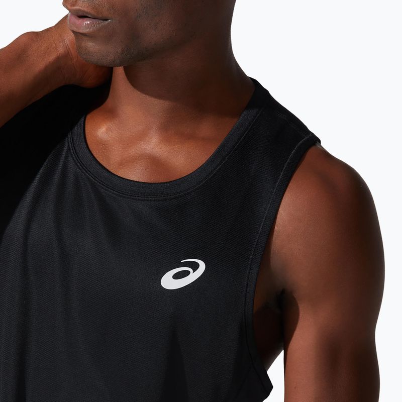 Tank top do biegania męski ASICS Core Singlet performance black 4