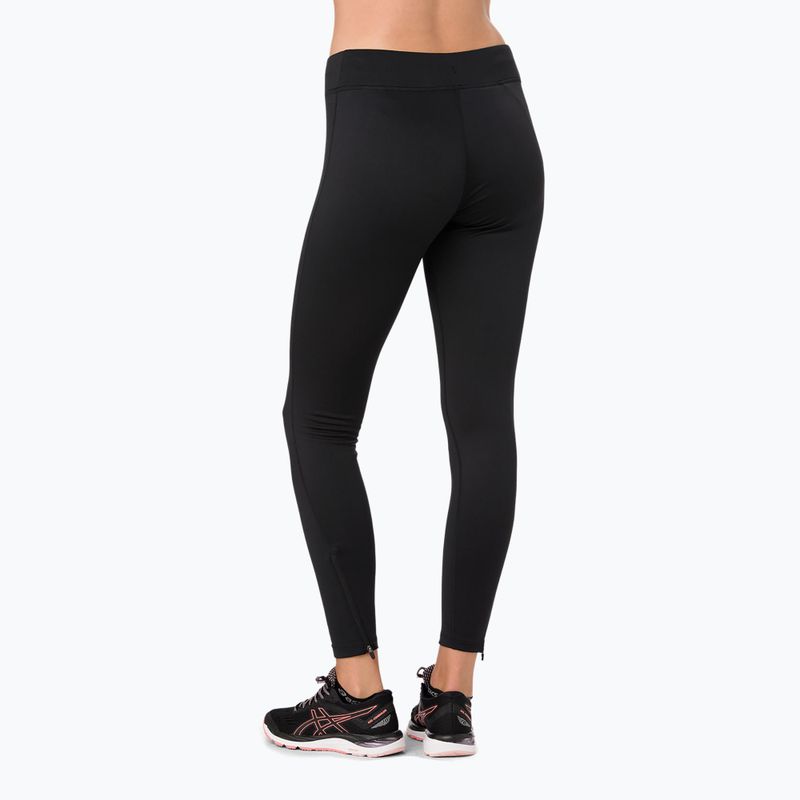 Legginsy do biegania damskie ASICS Core Winter performance black 2