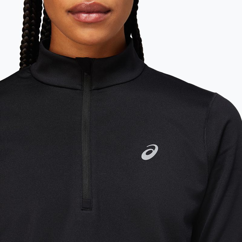 Bluza do biegania damska ASICS Core 1/2 Zip Winter Top performance black 5