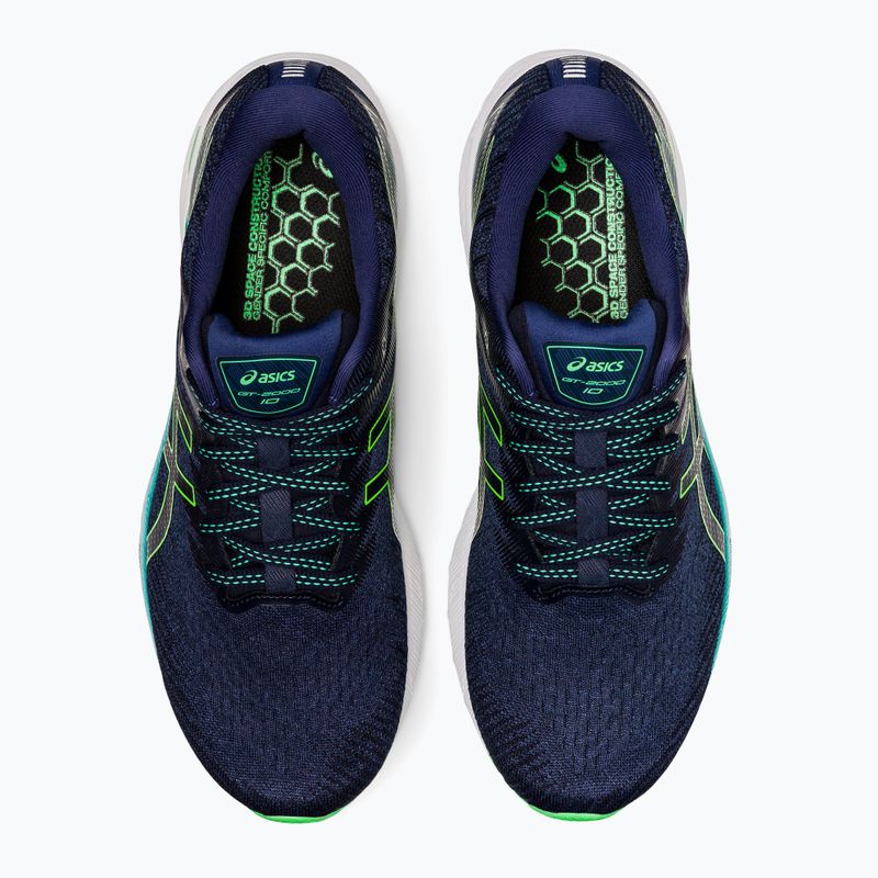 Buty do biegania męskie ASICS Gt-2000 10 deep ocean/new leaf 13