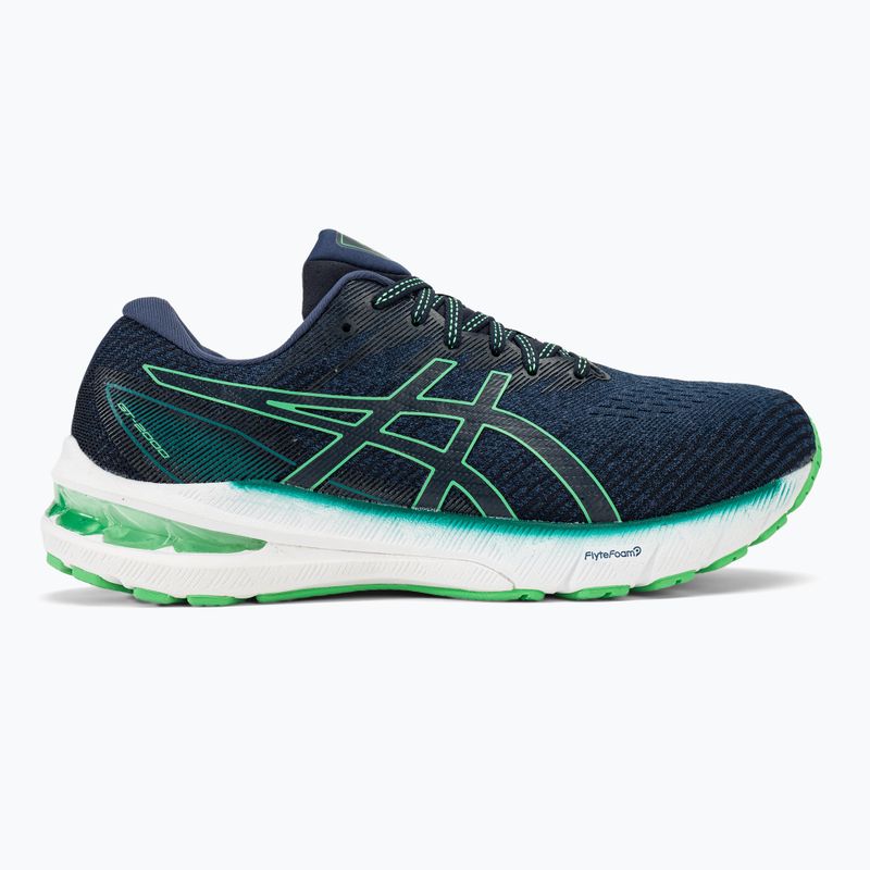 Buty do biegania męskie ASICS Gt-2000 10 deep ocean/new leaf 2