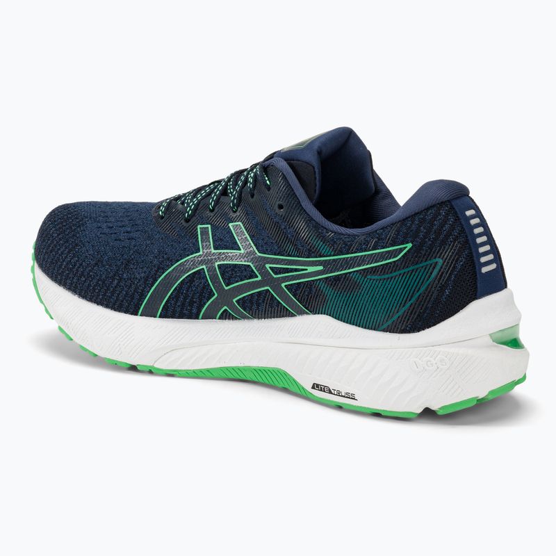 Buty do biegania męskie ASICS Gt-2000 10 deep ocean/new leaf 3