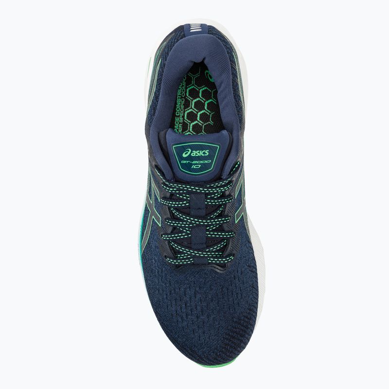 Buty do biegania męskie ASICS Gt-2000 10 deep ocean/new leaf 5