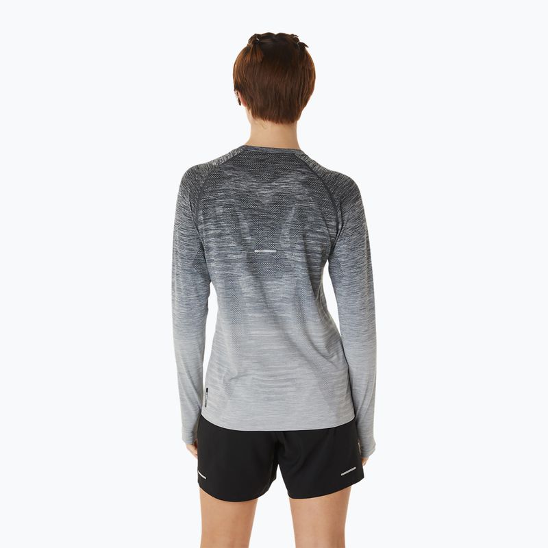 Longsleeve do biegania damski ASICS Seamless carrier grey/glacier grey 3