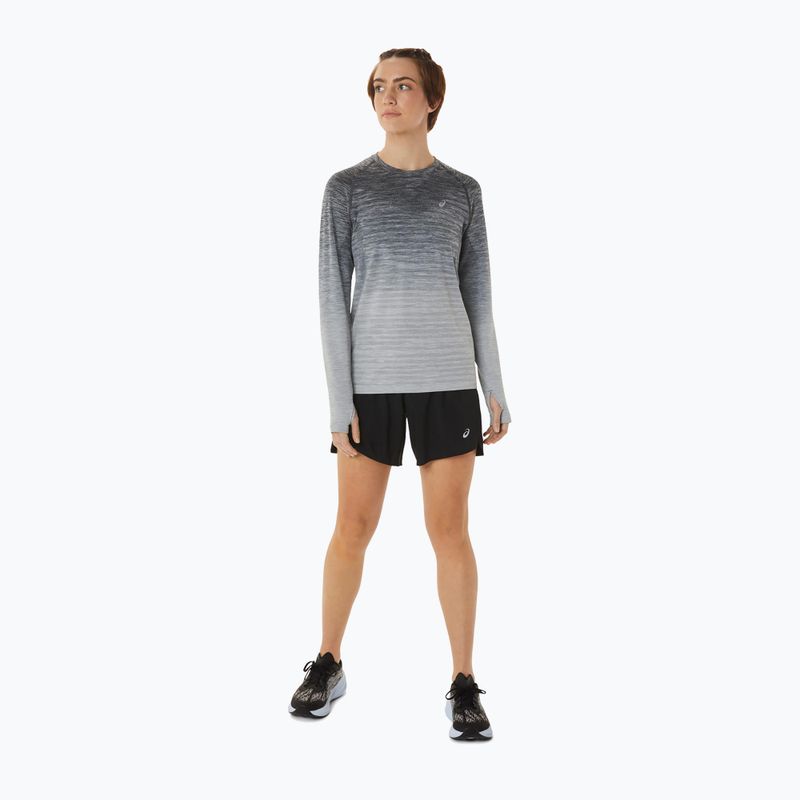 Longsleeve do biegania damski ASICS Seamless carrier grey/glacier grey 2