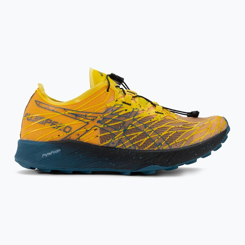 Buty do biegania męskie ASICS Fujispeed golden yellow/ink teal 2