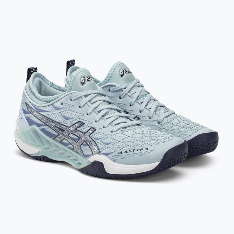 Buty do piłki ręcznej damskie ASICS Blast FF 3 sky/indigo blue 4