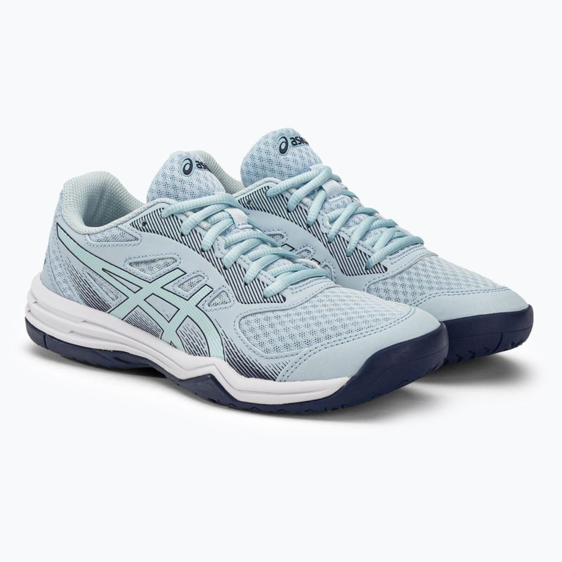 Buty do siatkówki damskie ASICS Upcourt 5 sky/indigo blue 4
