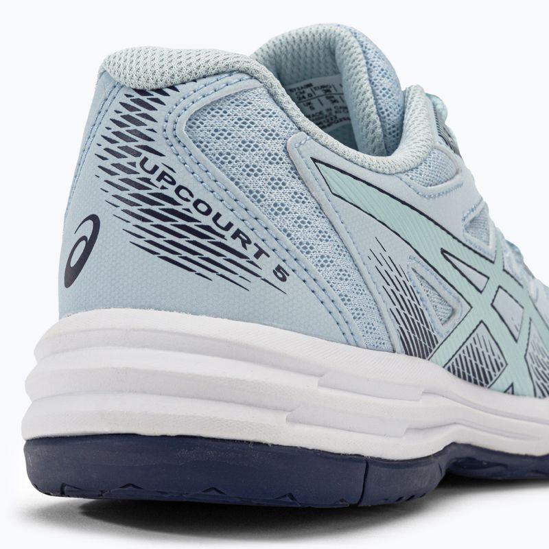 Buty do siatkówki damskie ASICS Upcourt 5 sky/indigo blue 9