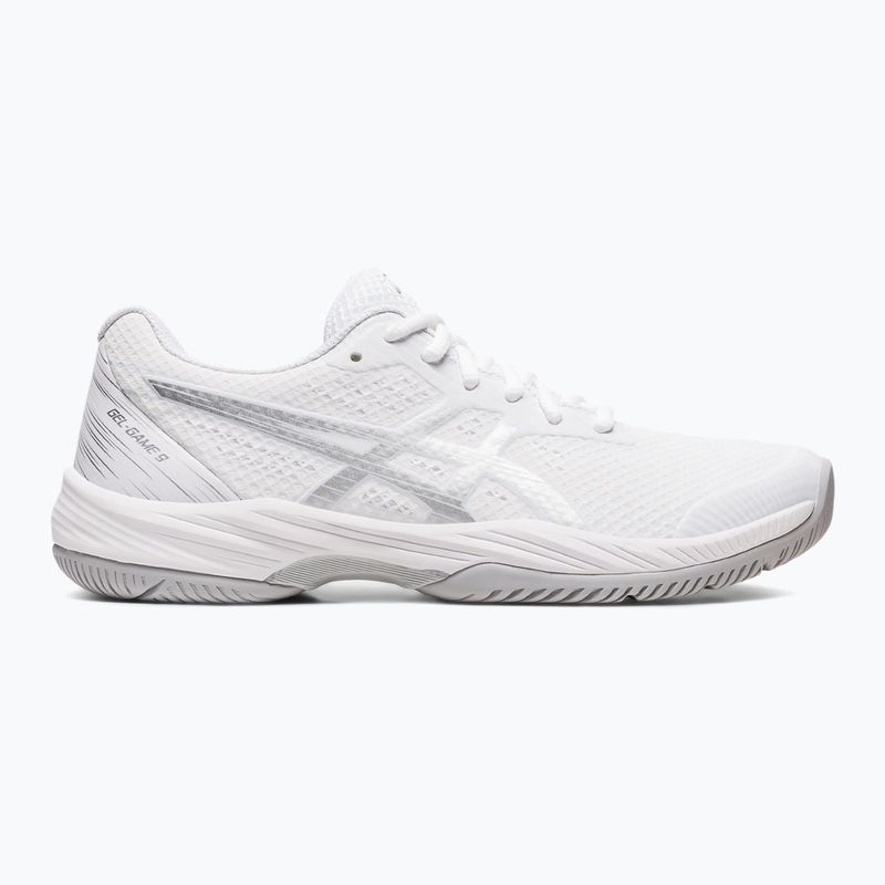 Buty do tenisa damskie ASICS Gel-Game 9 W white/pure silver 8