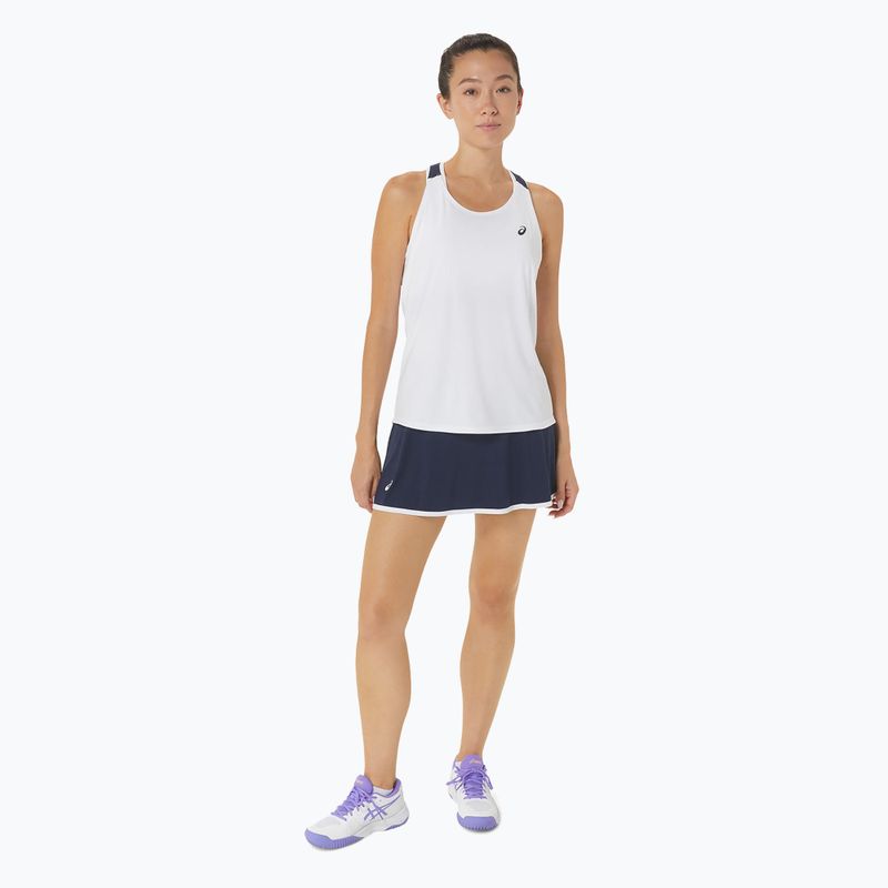 Tank top tenisowy damski ASICS Court Tank brilliant white/midnight 2