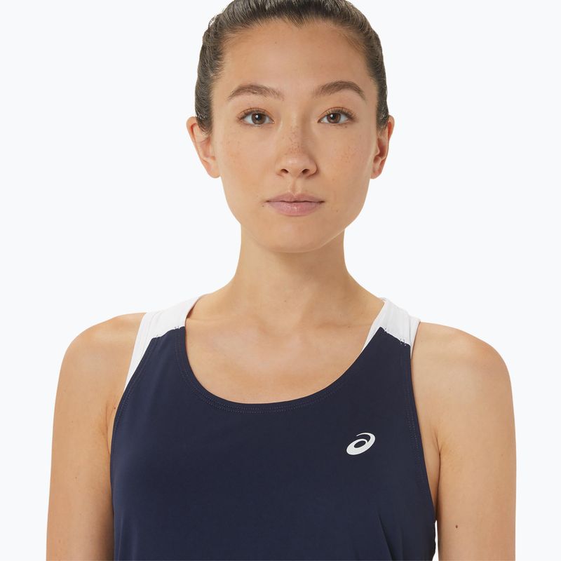 Koszulka tenisowa damska ASICS Court Tank midnight/brilliant white 4